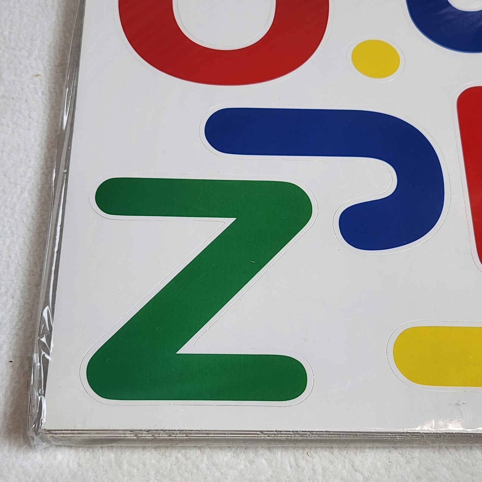 Multicolor Punch Out Bulletin Board Letters 217pc 3.5″ Teachers School Class NEW