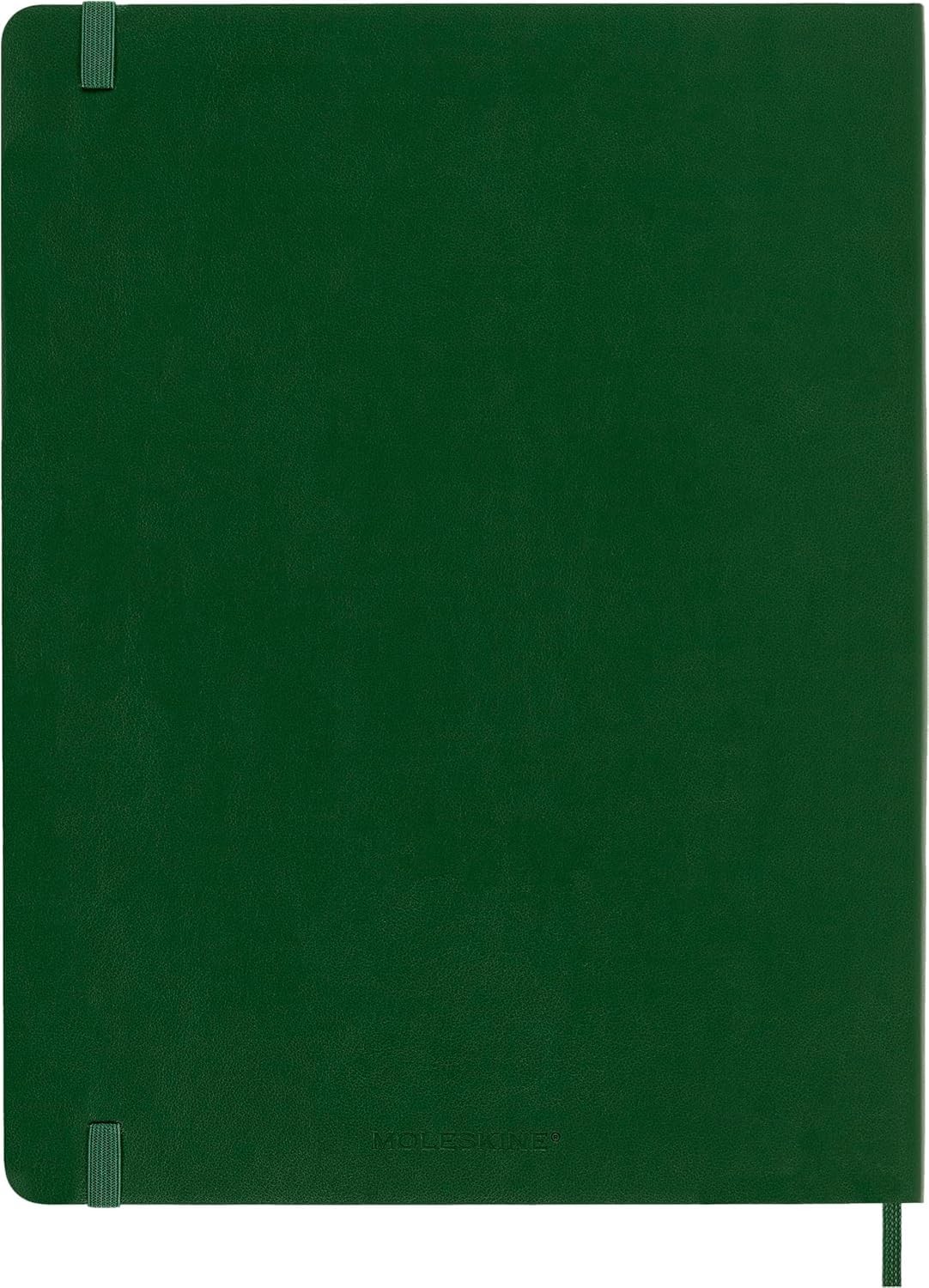 Moleskine Classic Notebook Soft Cover Xl 7.5 X 9.5 Ruled/Lined Myrtle Green 192