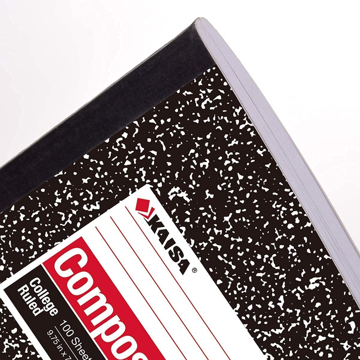 College Ruled Composition Notebook Set 4 Pads 100 Sheets 9.75×7.5 USA Made