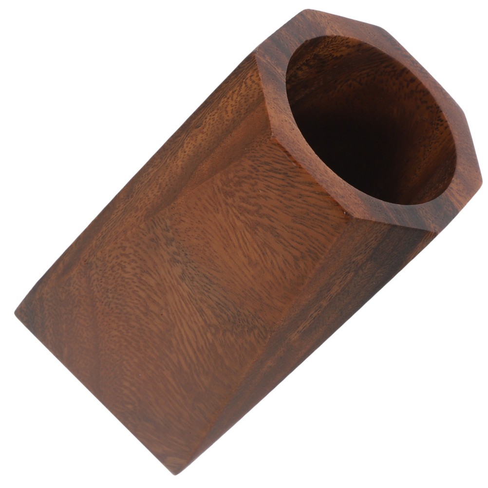 Wooden Kitchen Utensil Holder Pen Display Stand Pencil Holders for Desk