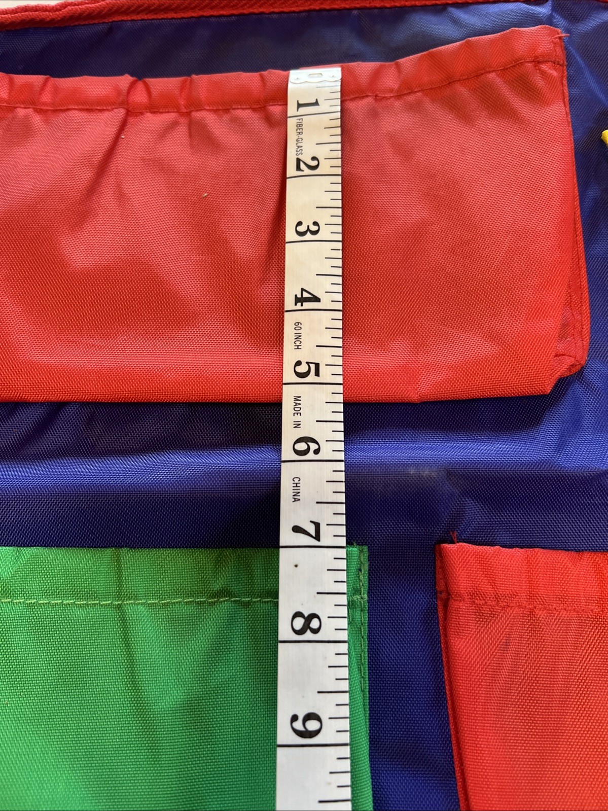Carson Dellosa Chair Back- 5 Pocket Organizer Blue Red Green Yellow