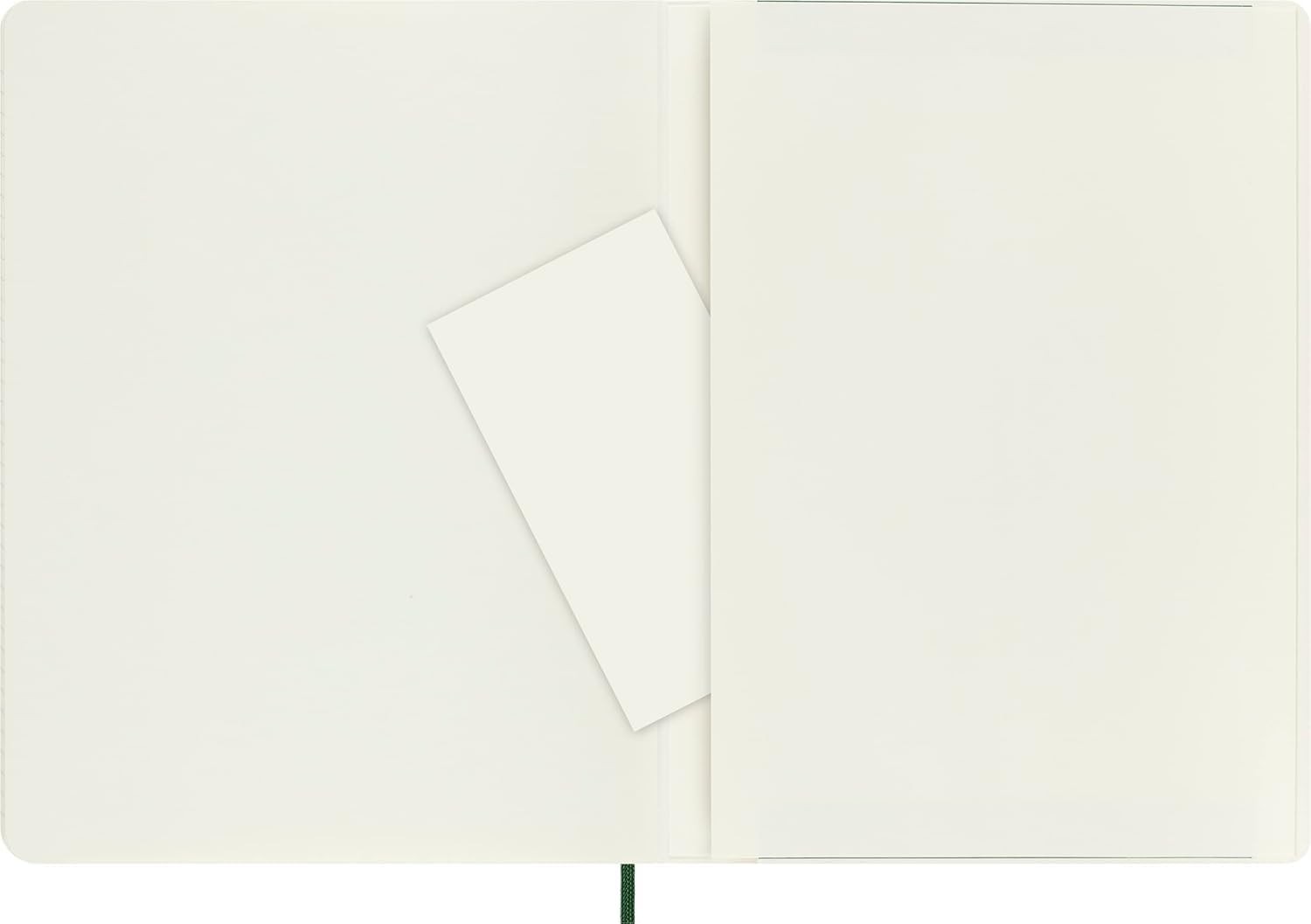 Moleskine Classic Notebook Soft Cover Xl 7.5 X 9.5 Ruled/Lined Myrtle Green 192