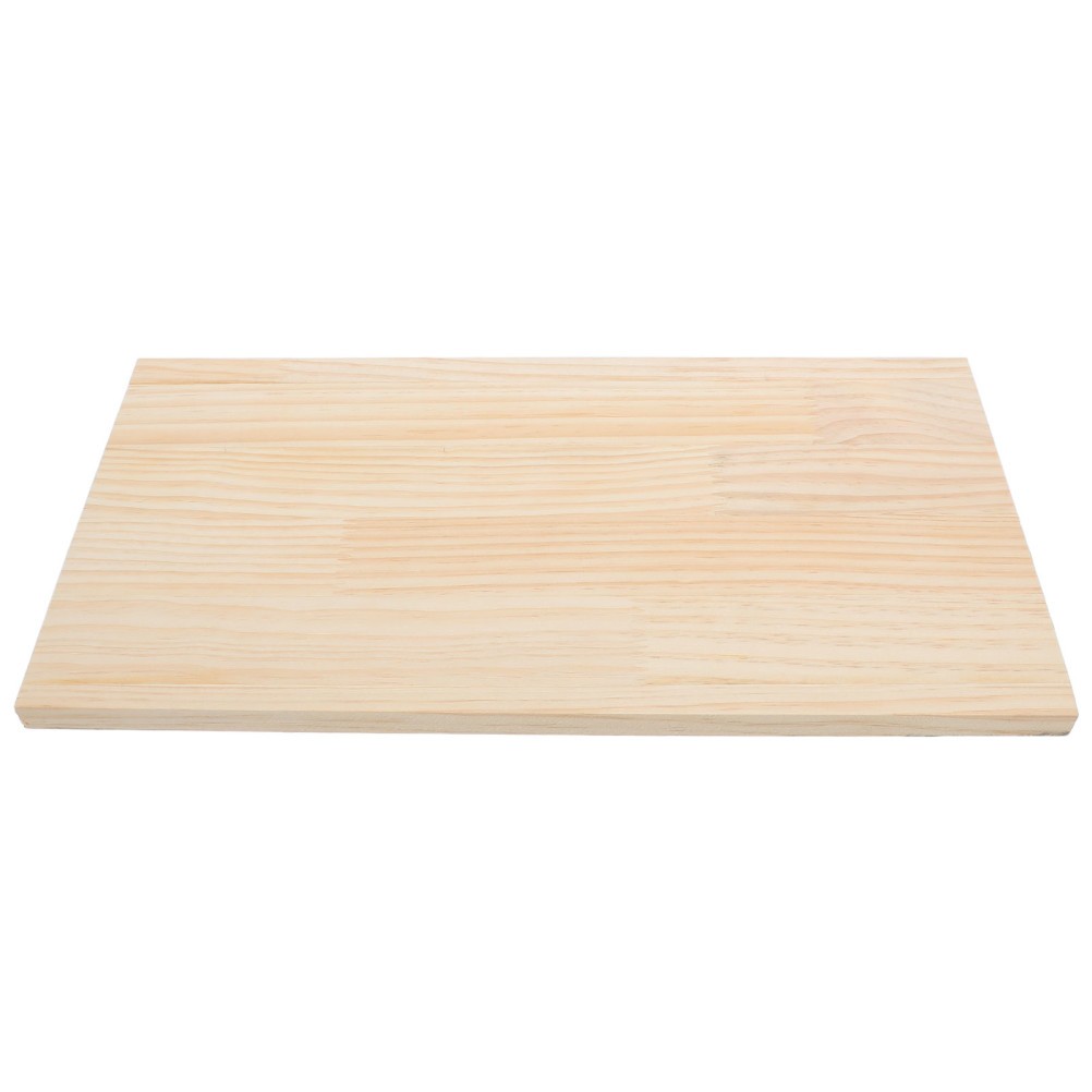 Unfinished Pine Board Shelf Divider for Cabinet Organizer and Kitchen Storage