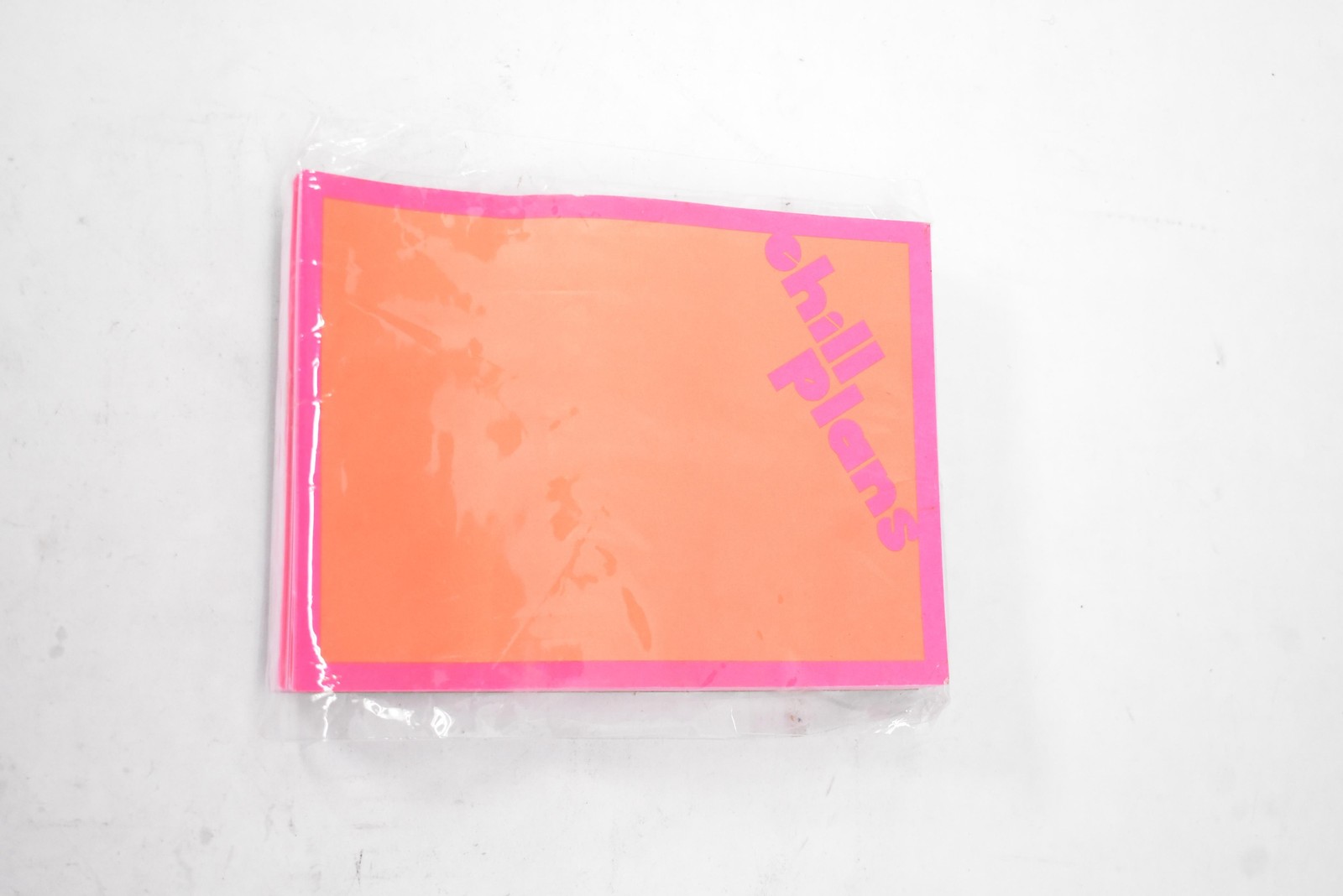 2021 Co x Anthropologie Apres Ski Journal Notebook WORN Chill Plans Orange