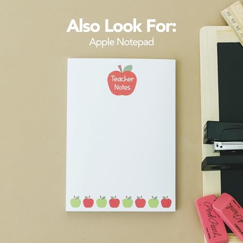 Teacher Notepad | Teacher Appreciation Gifts | Made in the USA Multicolor