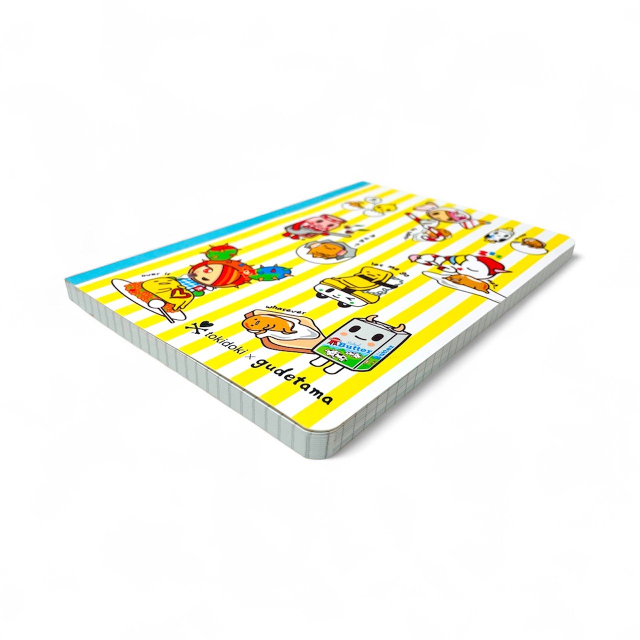 Tokidoki x Gudetama Graph Paper Notebook School Notepad Memo Cute Lazy Egg NEW