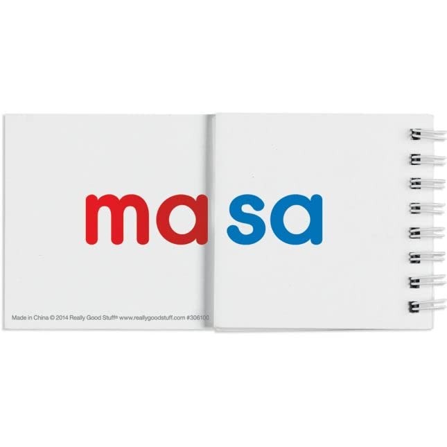Libros de Sílabas (Spanish Syllable Flip Books) – 30 Flip Books