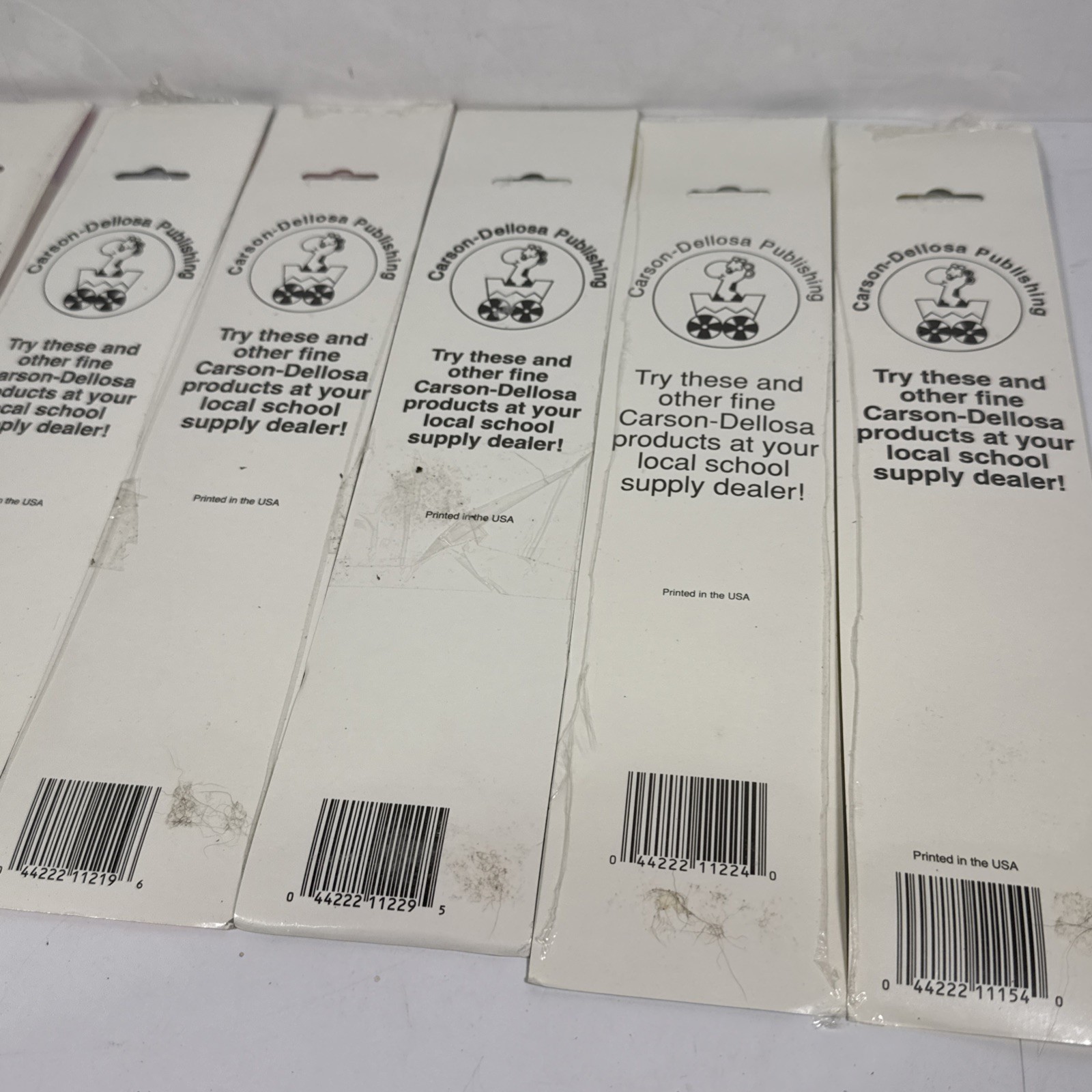 Vintage Carson-Dellosa Publishing Stickers 120 Lot 7 Bundles Holiday Dino Leaves