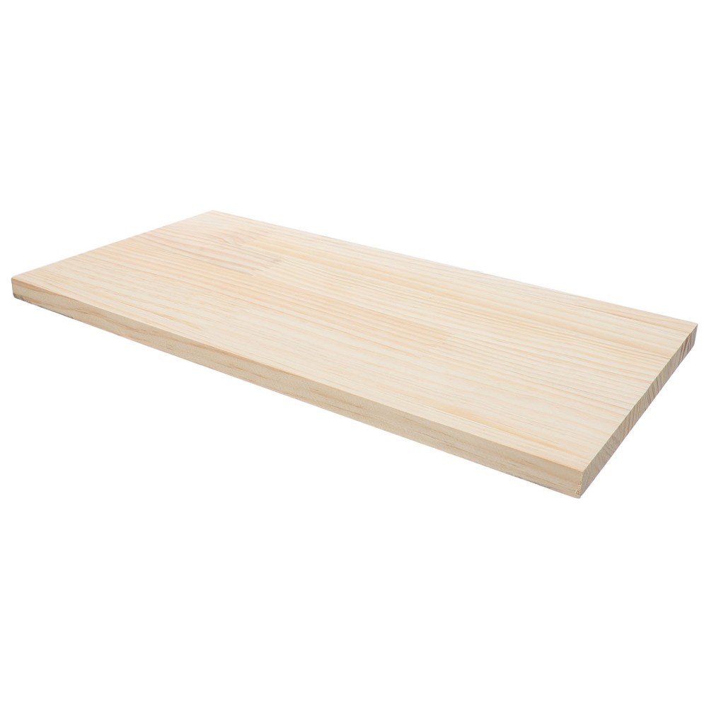 Natural Pine Board for Shelves Wooden Shelf Panel for Kitchen Cabinet Organizer