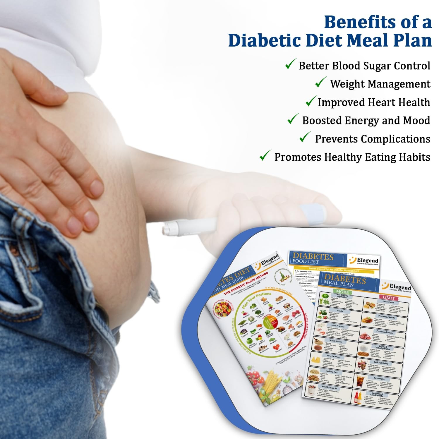 “Diabetes Meal Planner: Printable Food List Chart for Type 2 Diet & Nutrition”