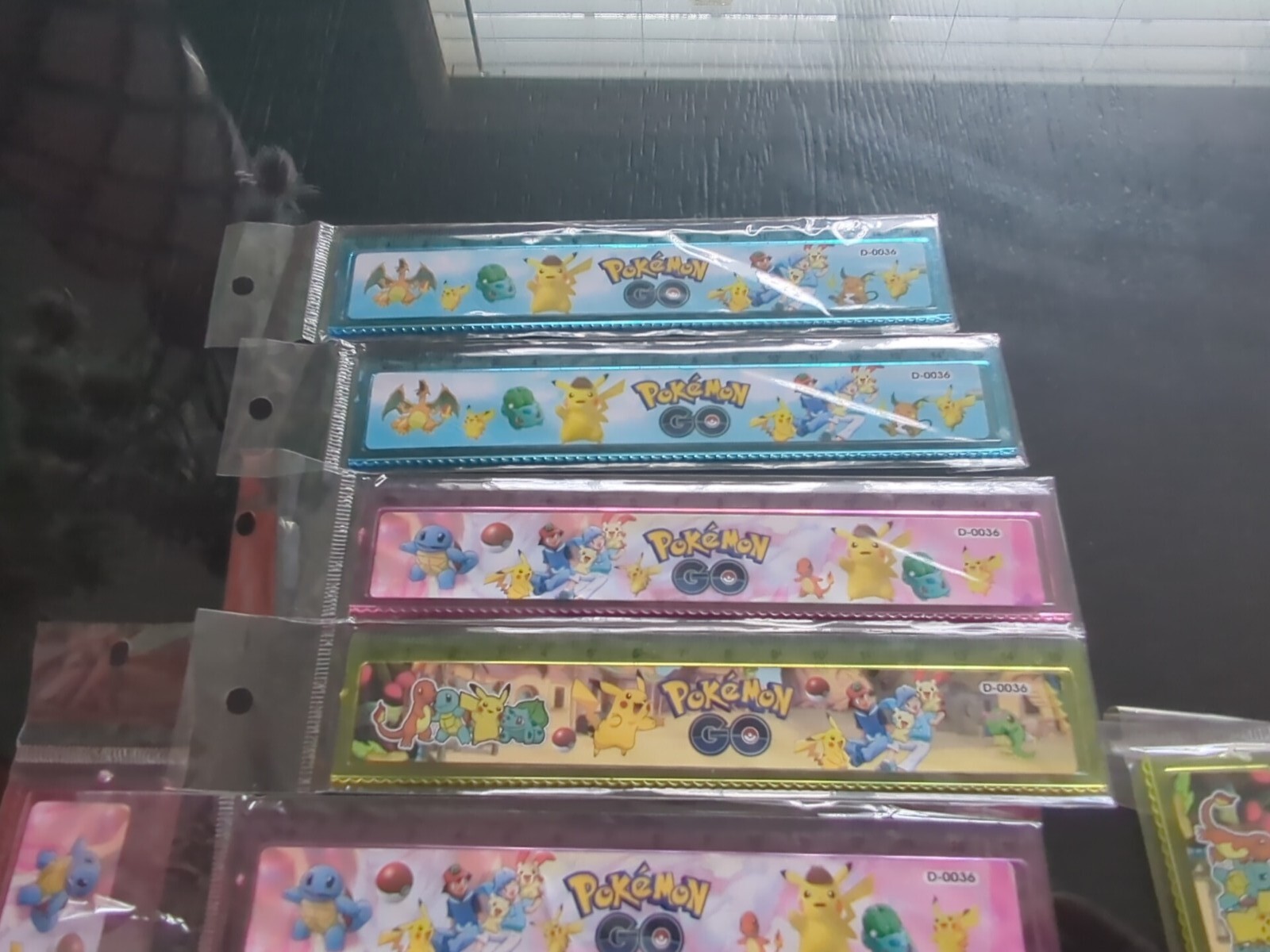 Lot Of 10 Pokemon Go Rulers School Supplies