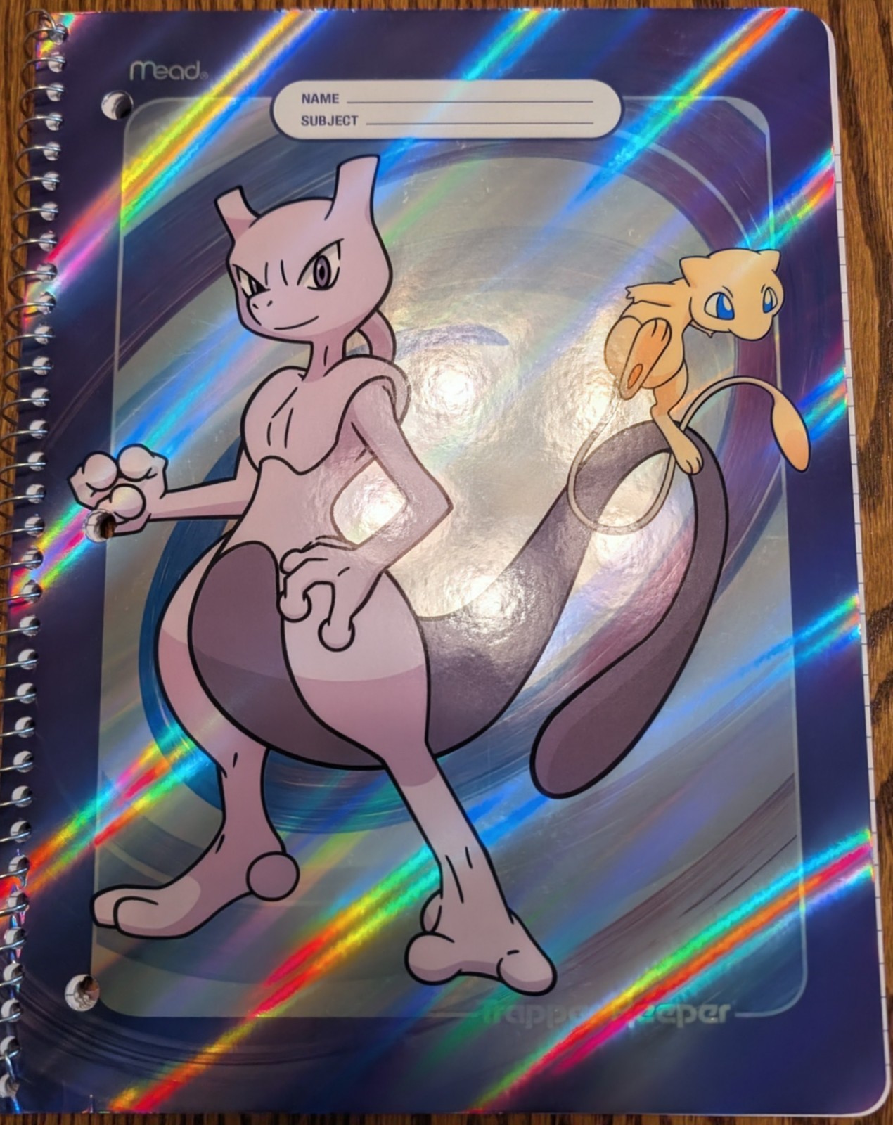 Pokémon x Target Mewtwo Trapper Keeper Notebook Mead Exclusive Limited Edition