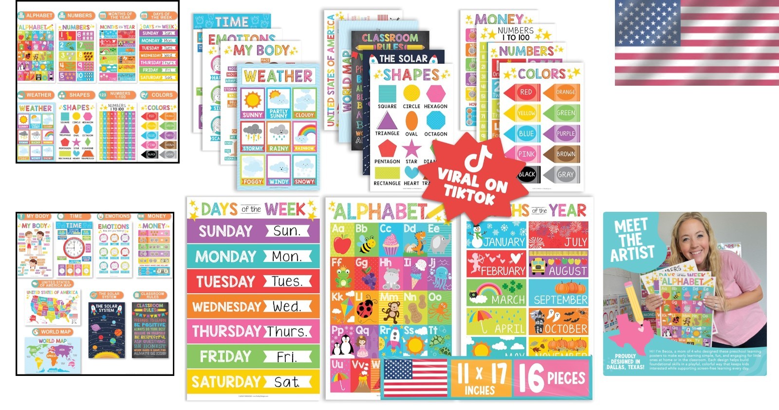 Educational Posters for Kids – Homeschool & Classroom