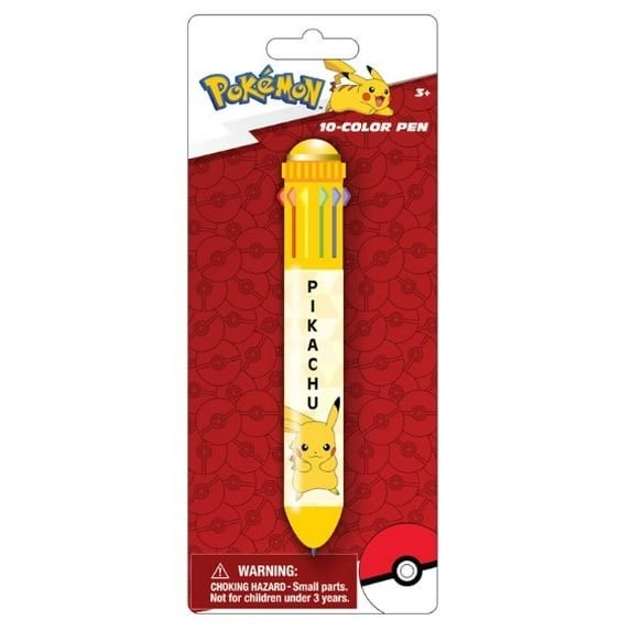 Pokemon Pikachu 10-Color Pen