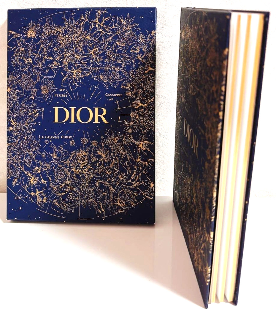 Christian Dior Celestial Notebook Set Navy Gold Notebook Novelty Gift Japan