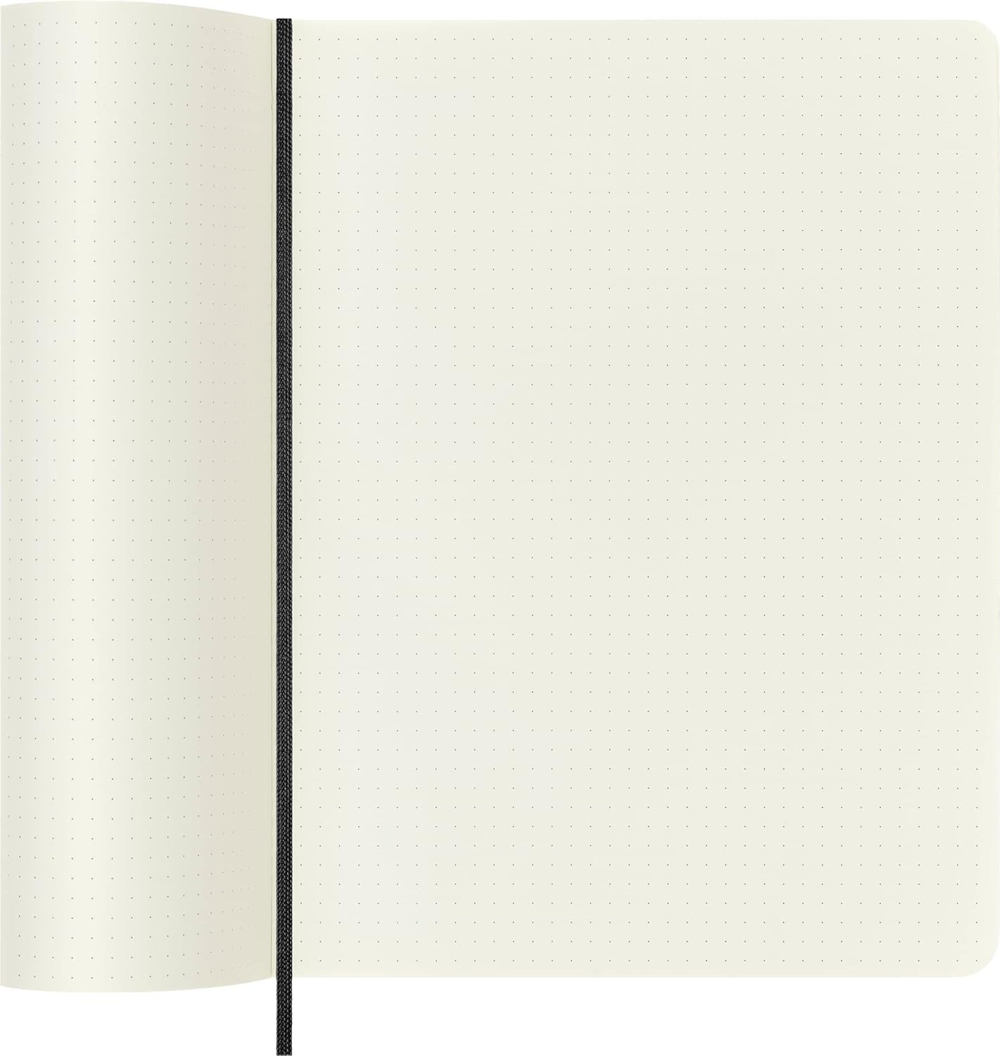 Moleskine Classic Notebook Soft Cover Xl 7.5 X 9.5 Dotted Black 192 Pages