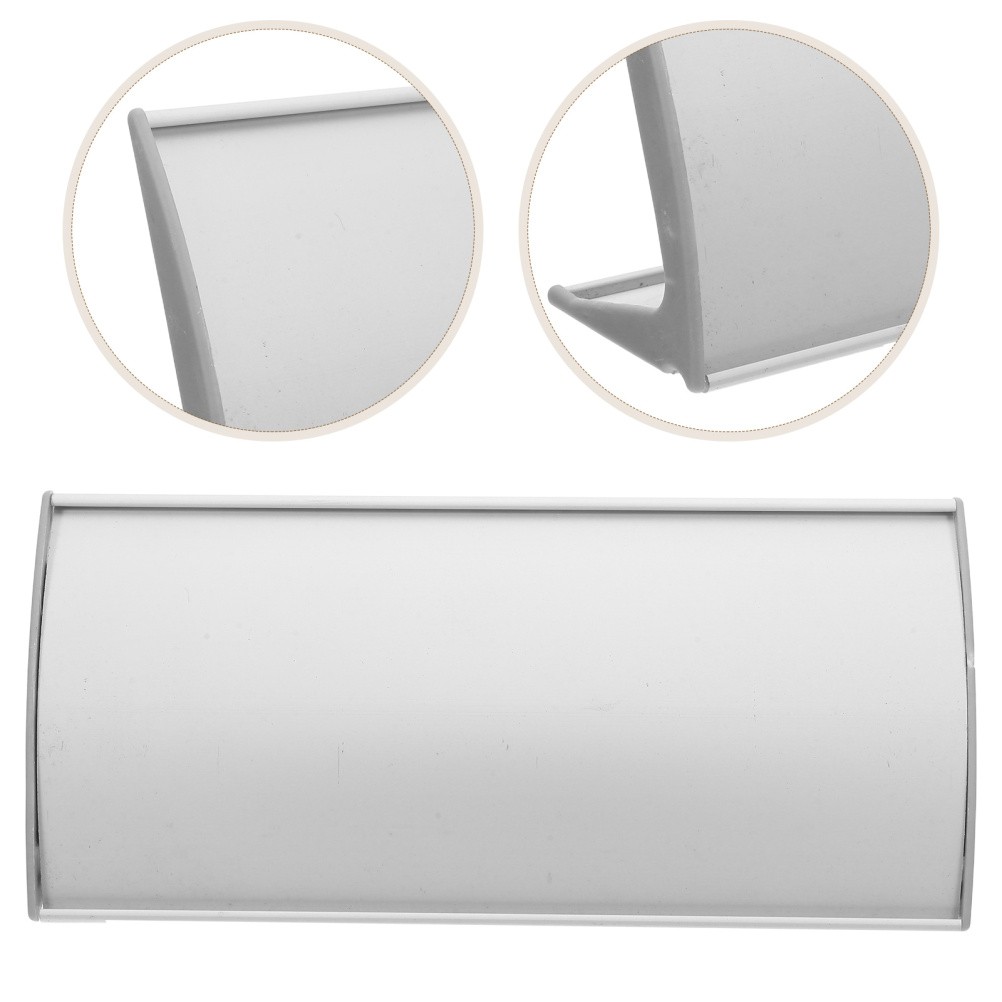 Metal Desk Name Plate Holder with Stable Arch for Indoor and Outdoor Use