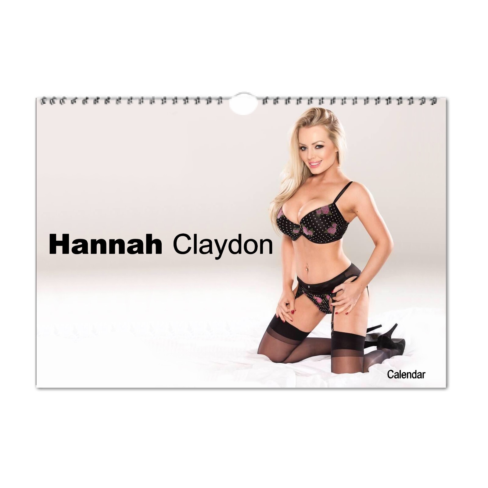 Sexy Hannah Claydon Landscape Photo Calendar 2026/27 Personalised