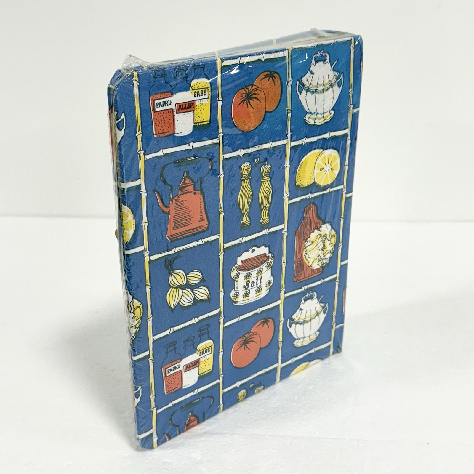 Vintage My Favorite Recipes Binder Eagle National Blank Book Retro MCM Kitchen