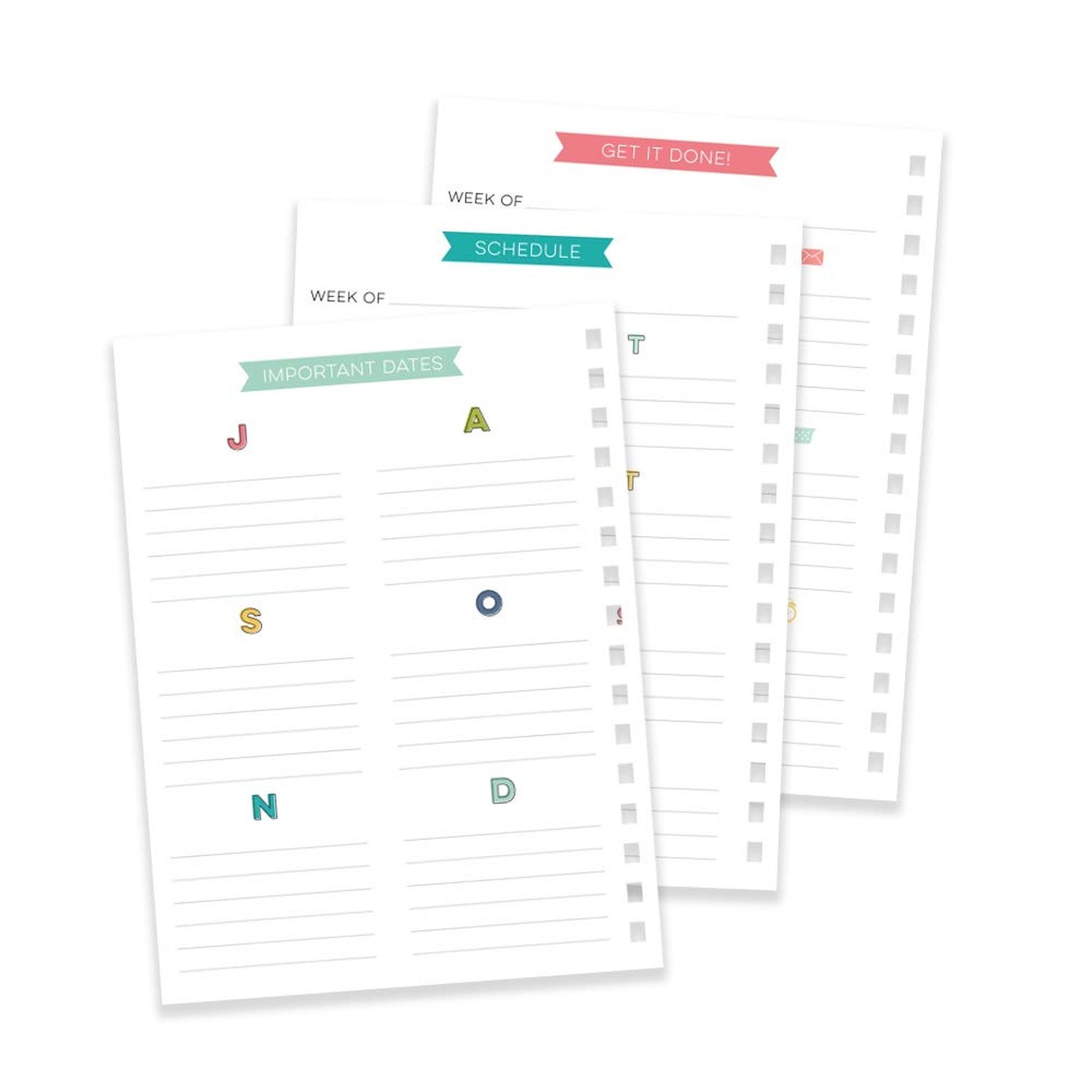 Pukka Pad, Carpe Diem Home Planner Spiral Bound Notebook with 6 Organizationa…