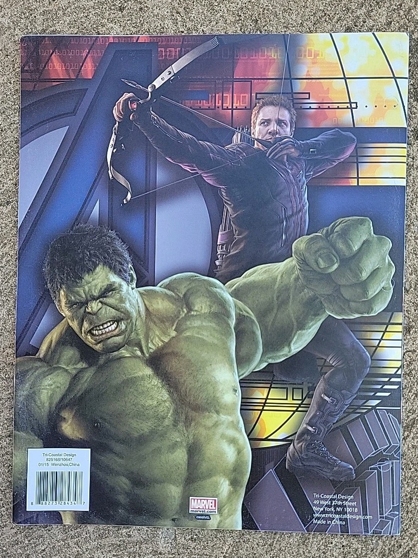 Spiderman Hulk Avengers School Folders Poly 2 Pocket Lot Of 6 Marvel Superheroes