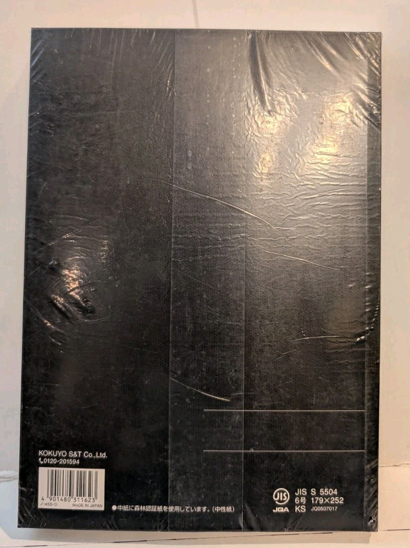 KOKUYO Black A5 Campus Checked, Pack of 5 notebooks