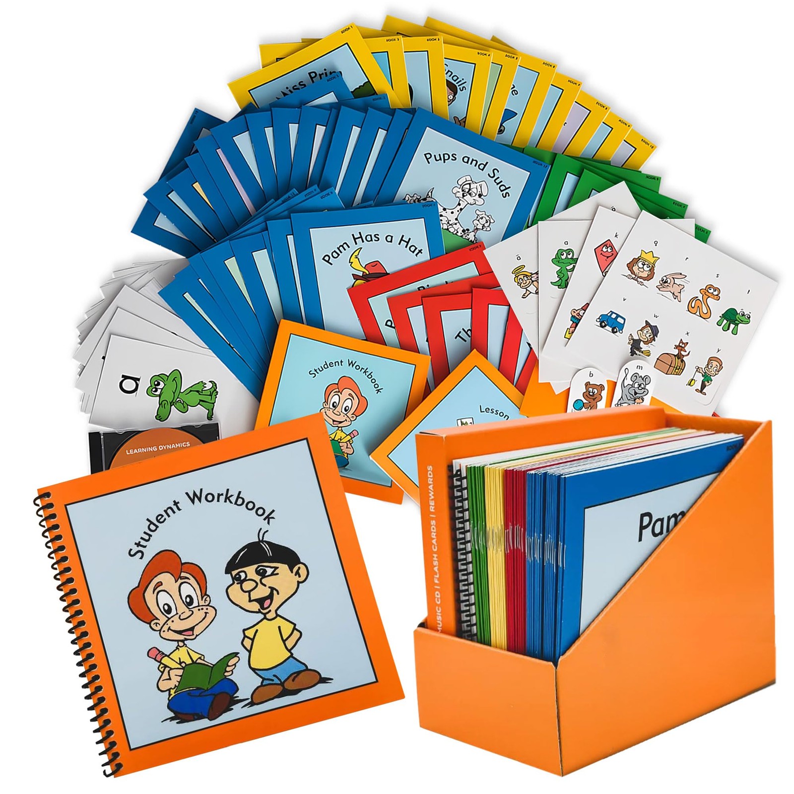 4 Weeks to Read Program and Extra Workbook – Includes 53 Books, Teaching Manu…
