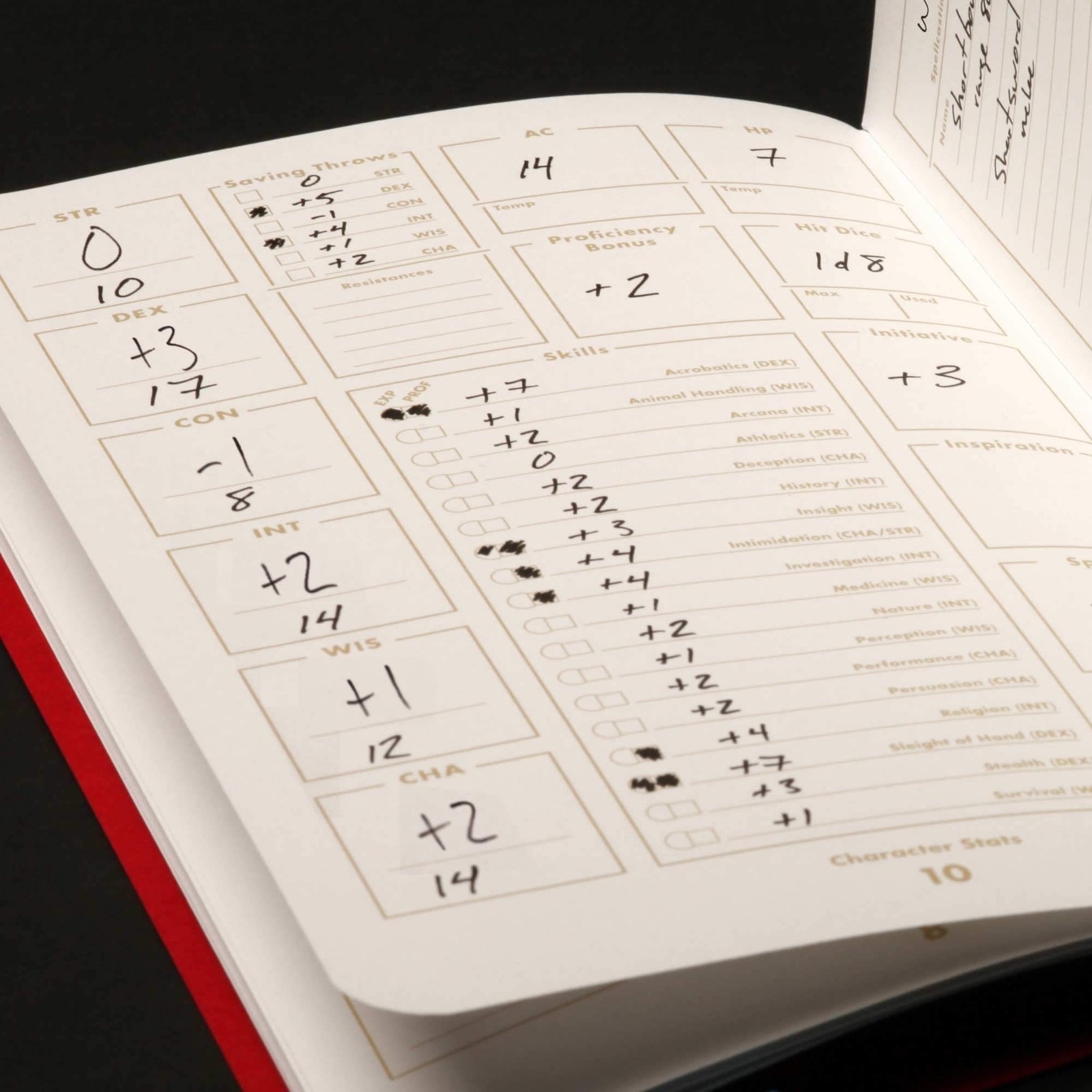 Field Notes: 5E Character Journal – 2 Pack – Character Notebook for Dungeons …