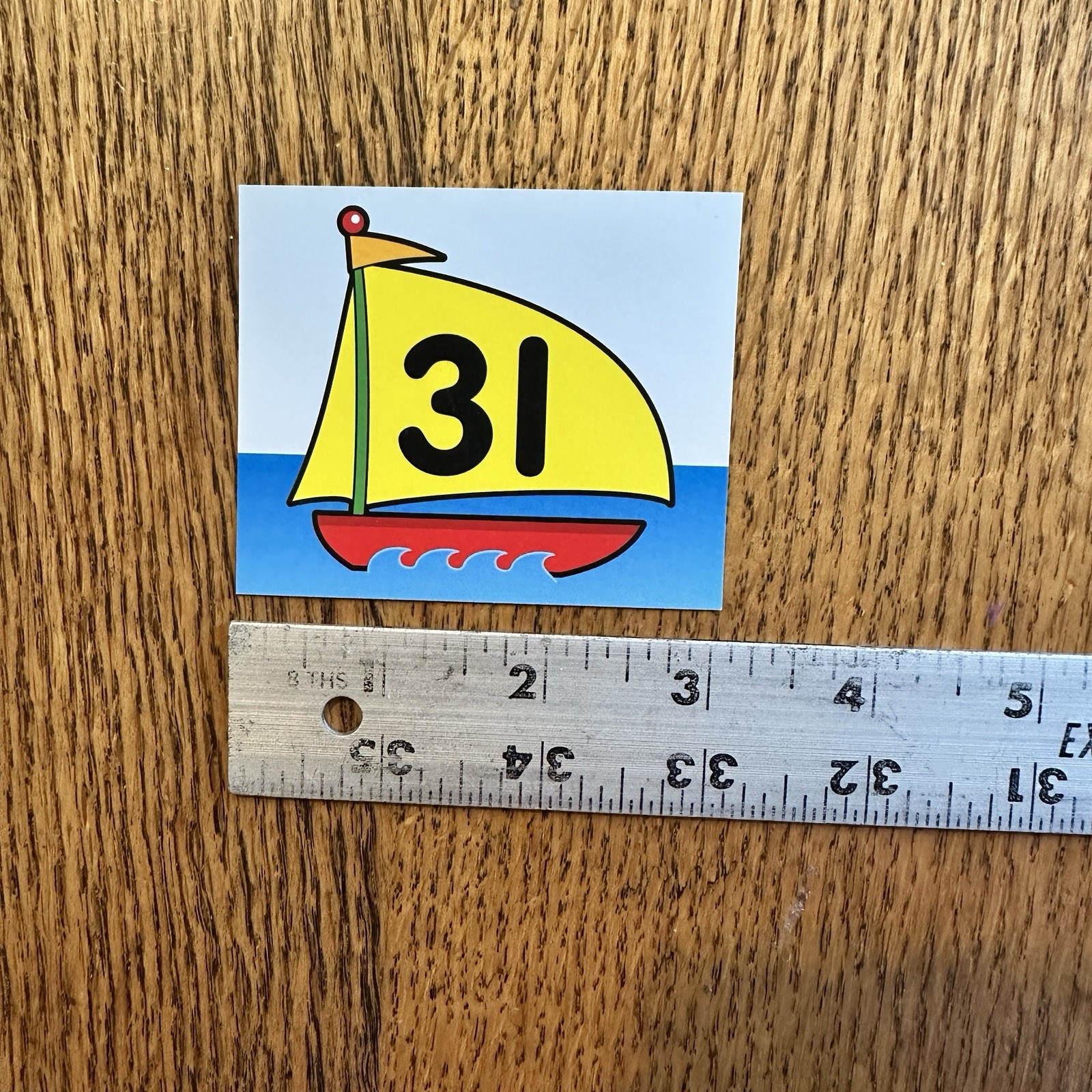 Vtg Carson Dellosa 90s Y2K Calendar Pieces Double Sided Smiling Fish June August