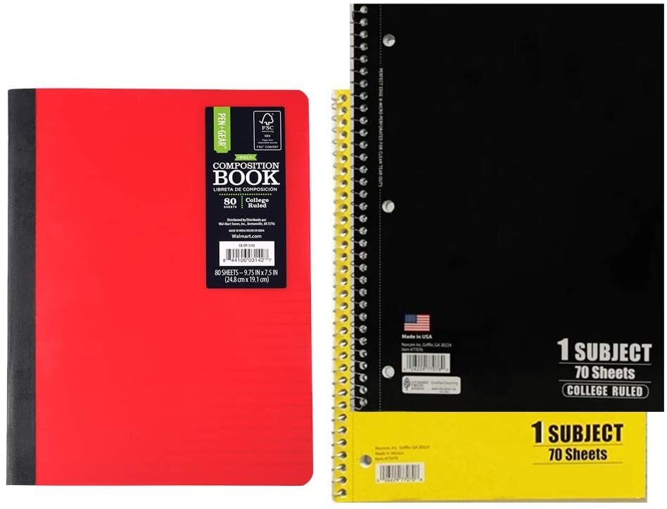 14 Piece Student Grade School College Essential Supplies Quick-start Bundle Kit